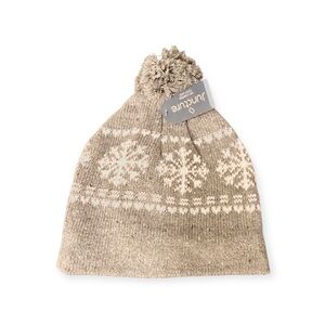 Fleece-lined Pom Pom Beanie